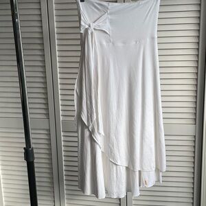 Elegant White Women's Skirt